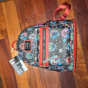 NWTs Marvel Avengers Tattoo Loungefly Backpack